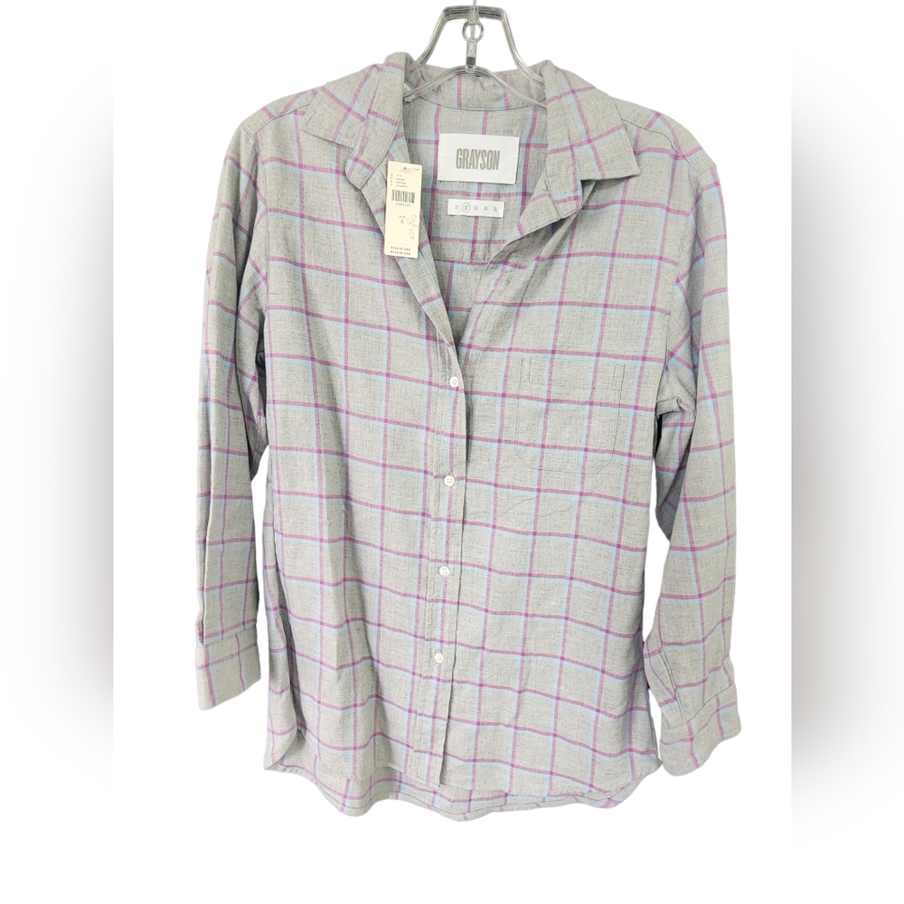 Grayson The Hero Flannel Buttondown Size Small